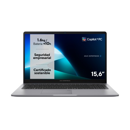 ASUS ExpertBook P1 P1503CVA-S70674 Portátil 15.6" i7-13620H 16GB 512GB SSD Gris