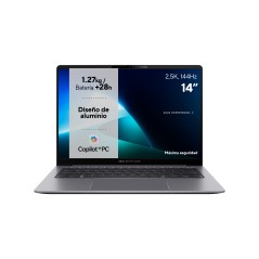 Asus ExpertBook P5 P5405CSA-NZ0341X Intel Core Ultra 7-258V 32GB 1TB SSD 14 WQXGA IPS Windows 11 Pro Gris Misty