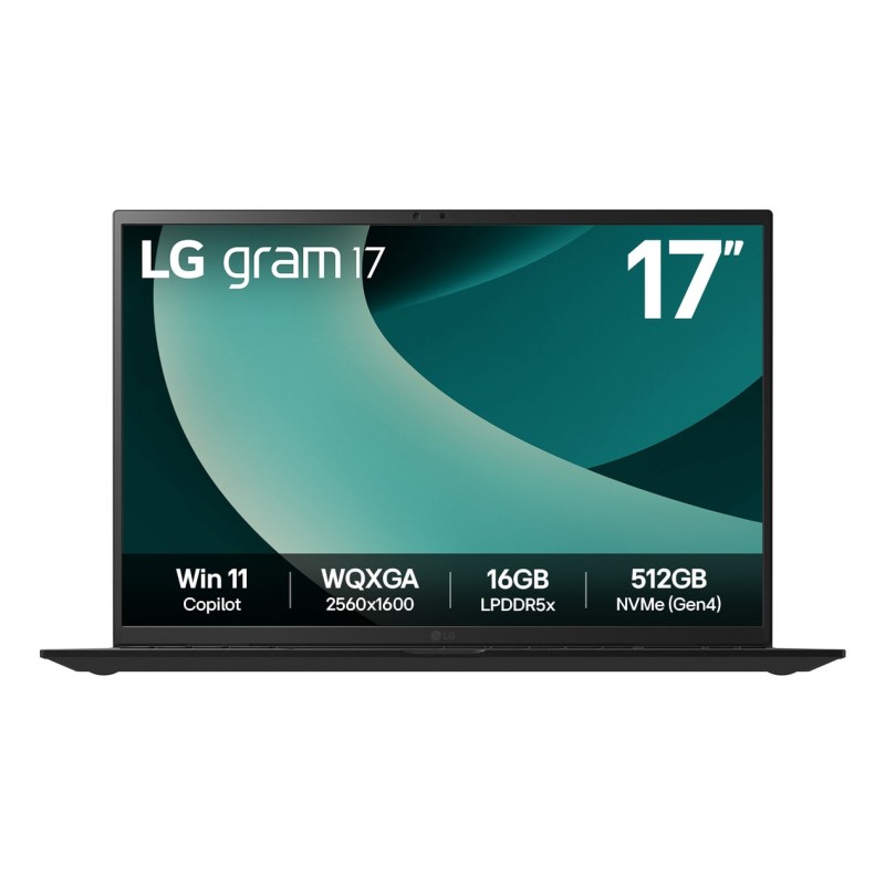 LG Gram 17Z90T-G.AD88B Intel Core Ultra 7 255H 32GB 1TB 17 IPS Windows 11 Home Negro