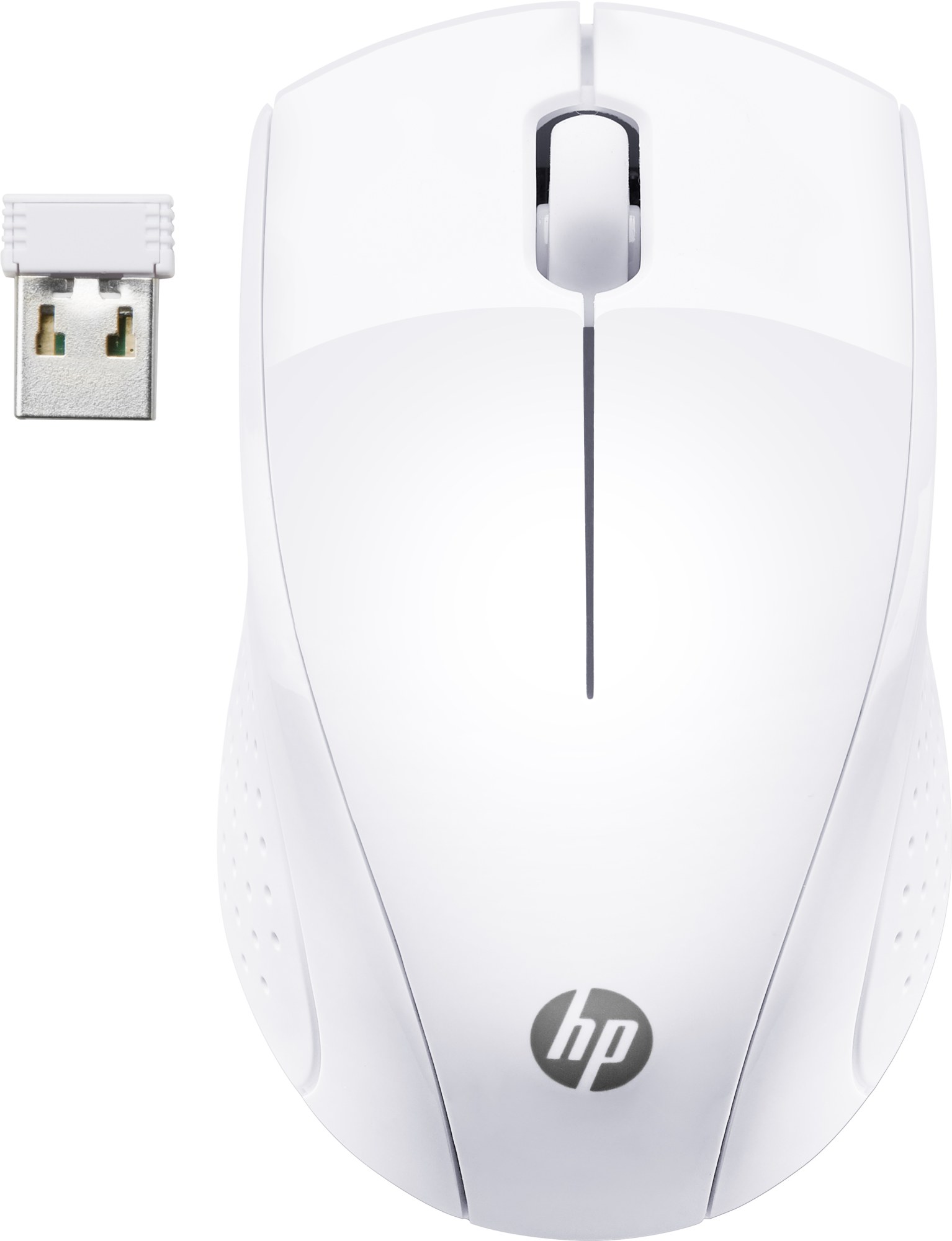 Ratón HP 220 Inalámbrico Blanco