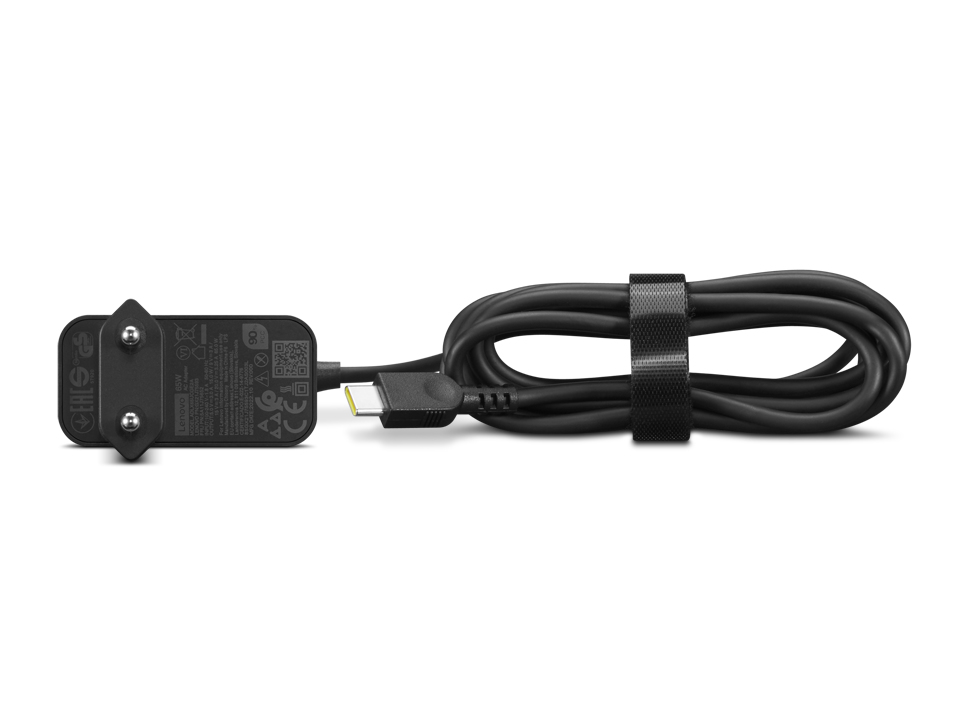 Cargador para portátil Lenovo 4X21L54610 USB-C Negro 65W