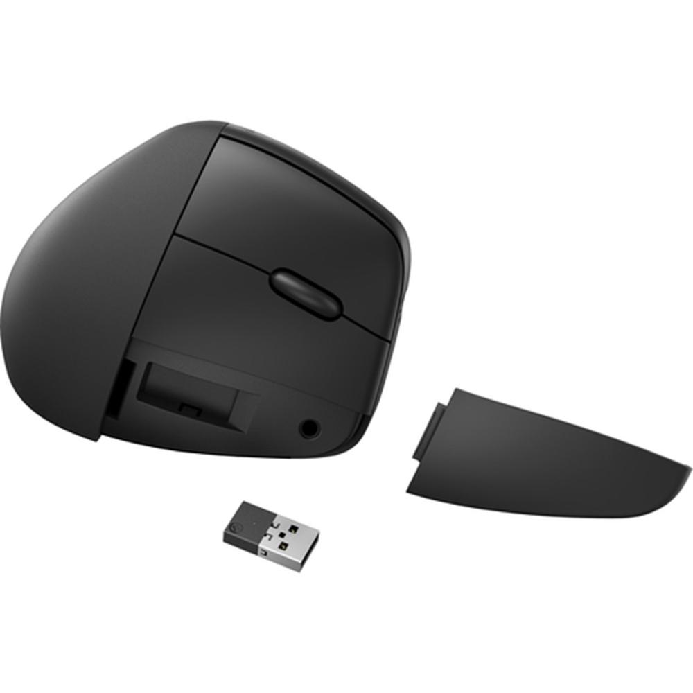 Ratón HP vertical ergonómico 925 Inalámbrico Negro