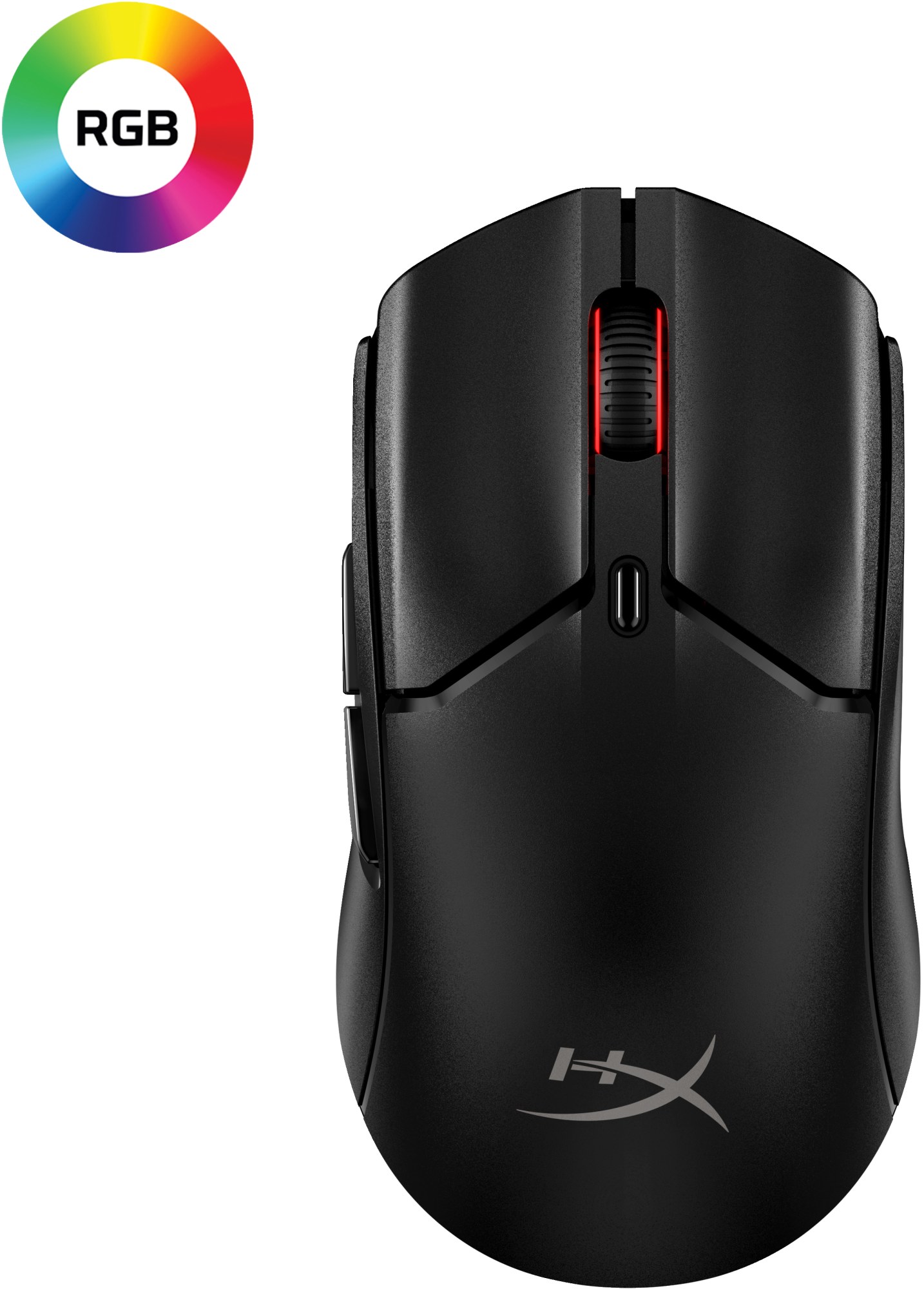 Ratón HyperX Pulsefire Haste 2 Mini Inalámbrico Negro