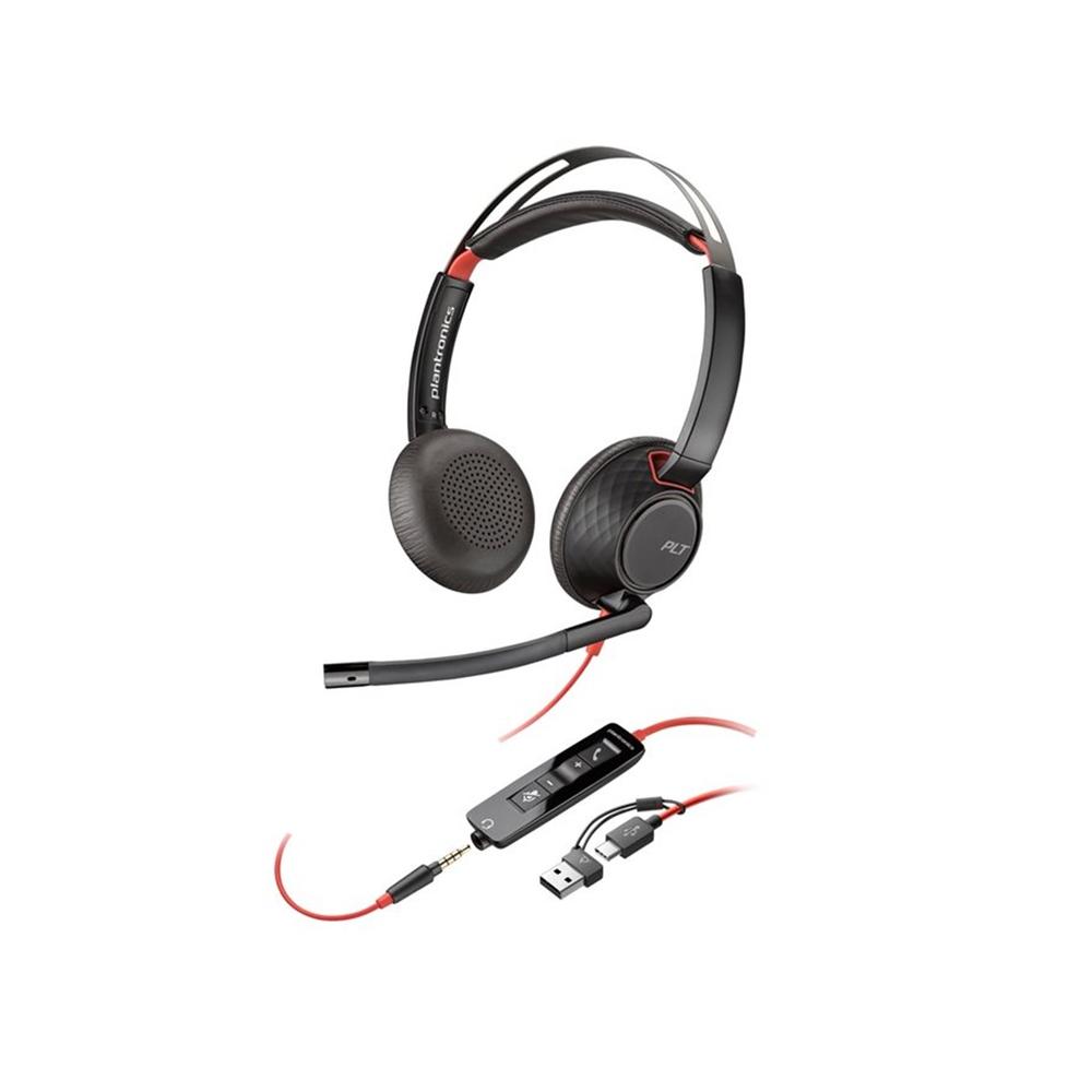 Auriculares Poly BW 5220 Diadema USB-C Jack 3,5 mm Negro