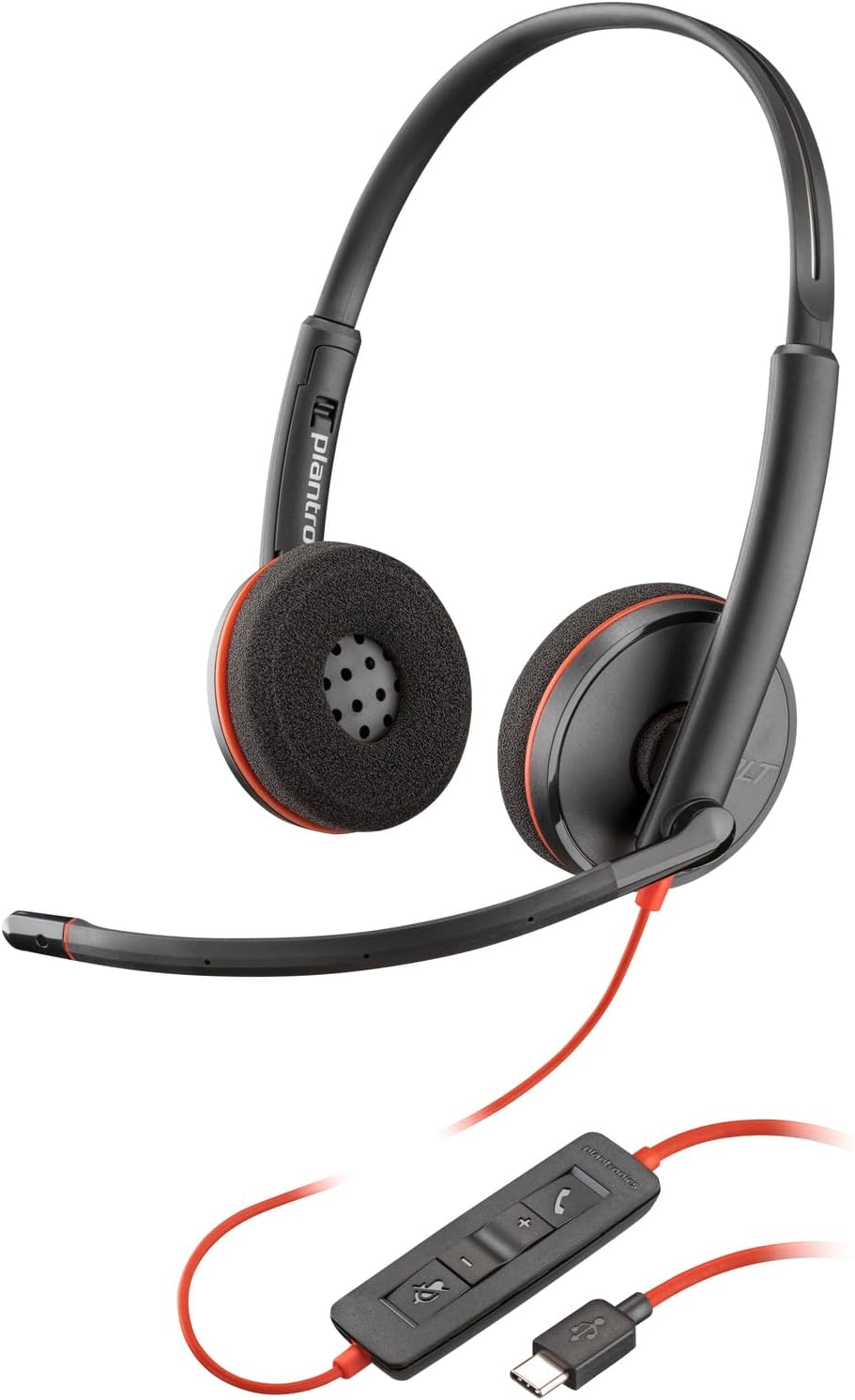 Auriculares Poly Blackwire 3220 Diadema USB-C Negro