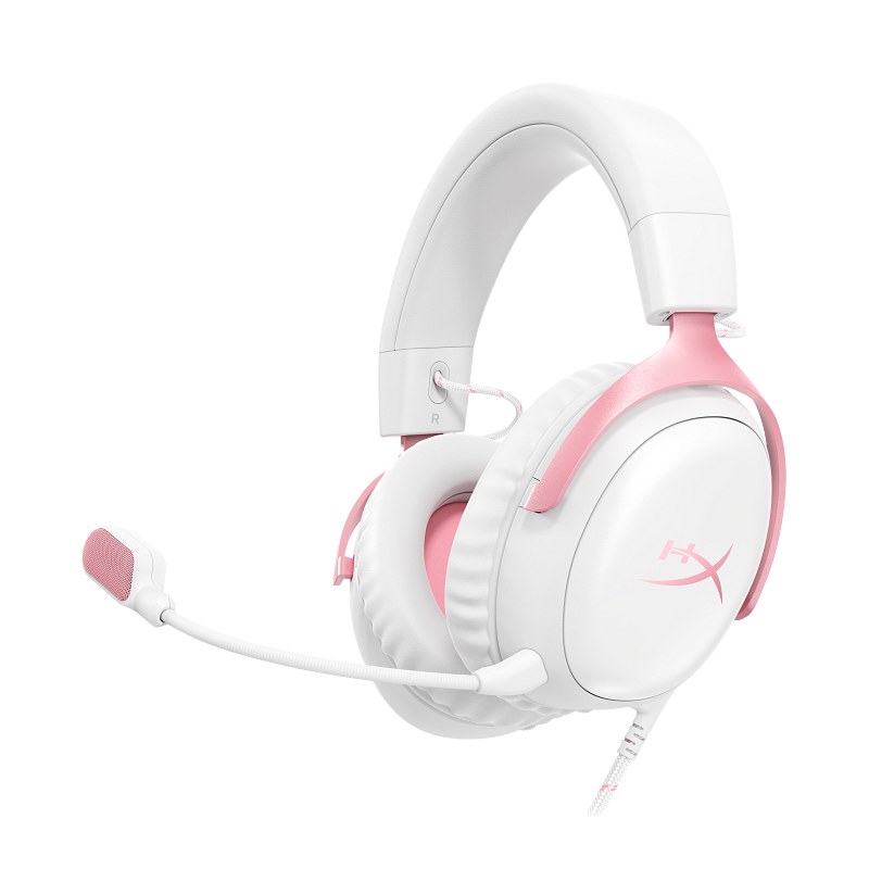 Auriculares HyperX Cloud III Diadema Jack 3,5 mm Blanco