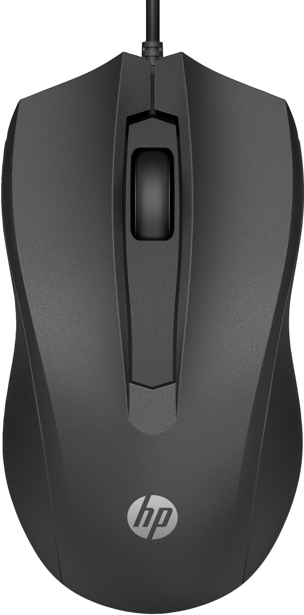 Ratón HP 105 Con cable Negro