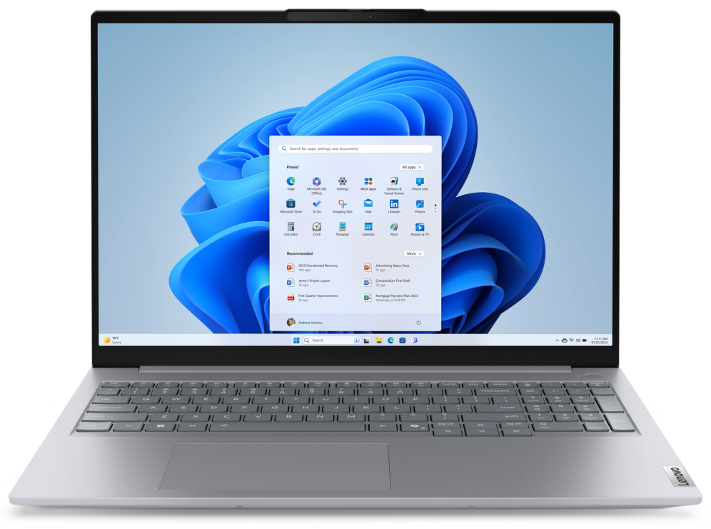 Portátil Lenovo ThinkBook 16 G8 IAL 16" Intel Core Ultra 7 255H 32GB 512GB SSD Gris