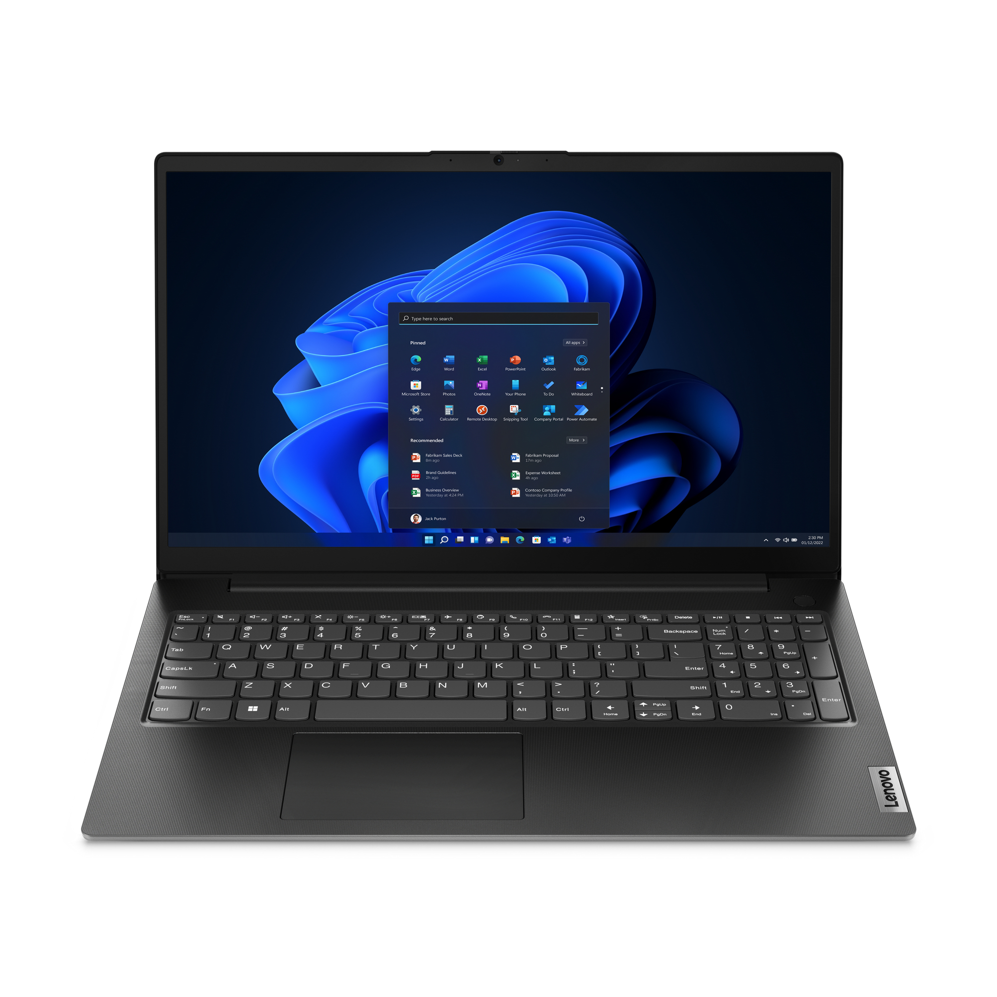Portátil Lenovo V15 G4 AMN 15.6" Ryzen 3 7320U 8GB 256GB SSD Windows 11 Pro Negro