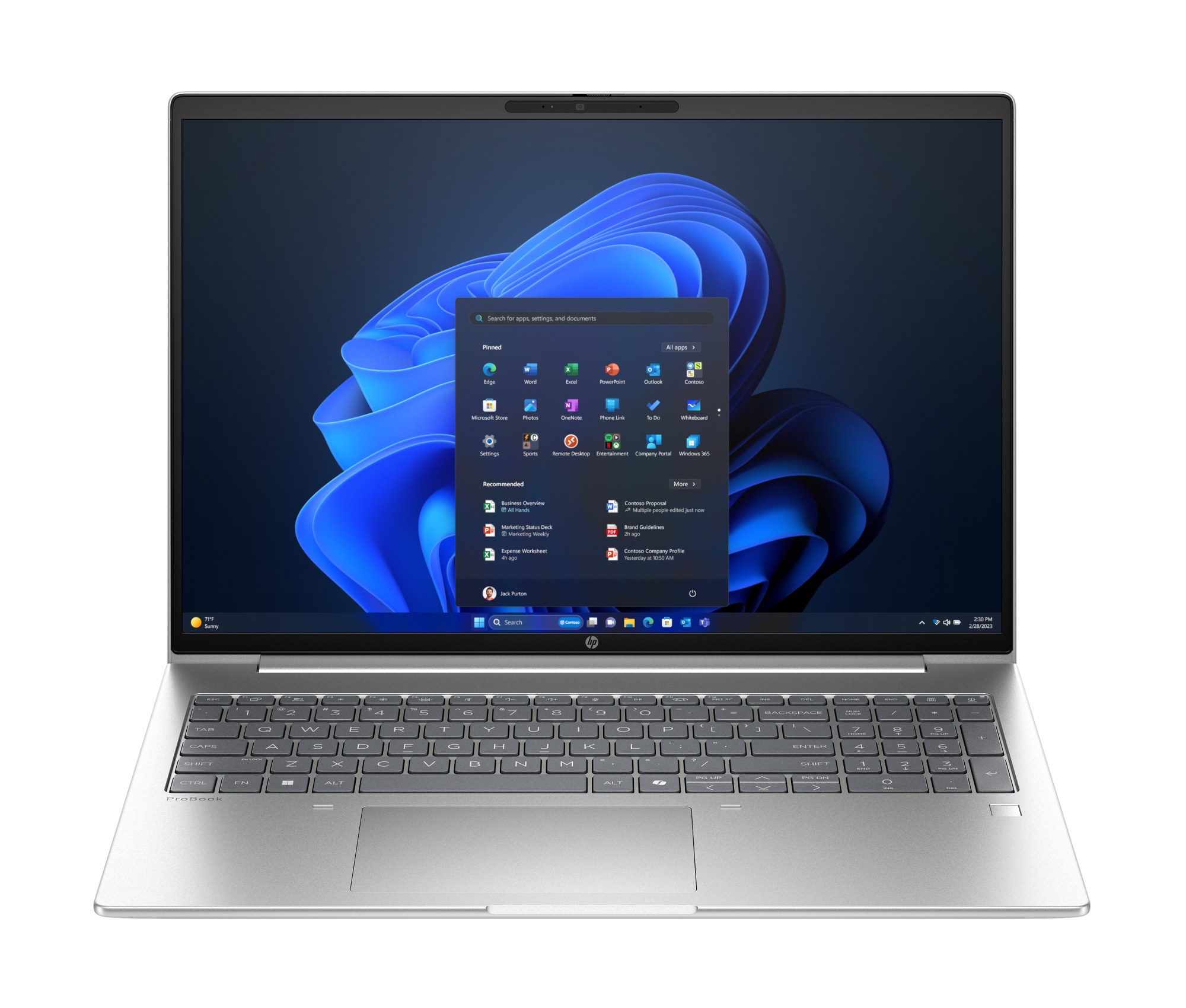 Portátil HP ProBook 4 G1a 16 AMD Ryzen 7 250 32GB 1TB SSD AMD Radeon 780M Windows 11 Pro Plata