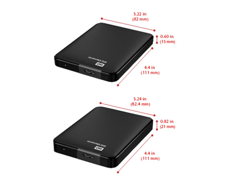 Western Digital WD Elements Portable disco duro externo 1000 GB Negro