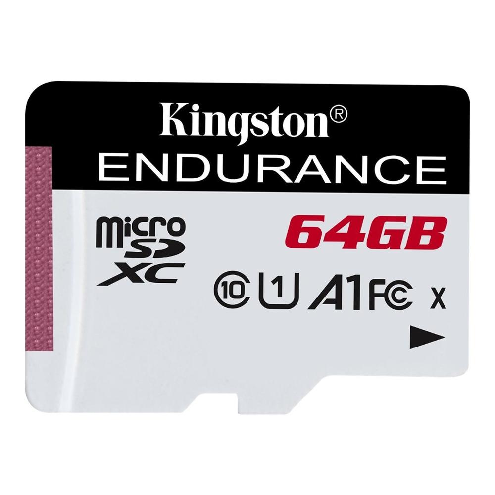 Tarjeta de memoria Kingston High Endurance 64GB microSD