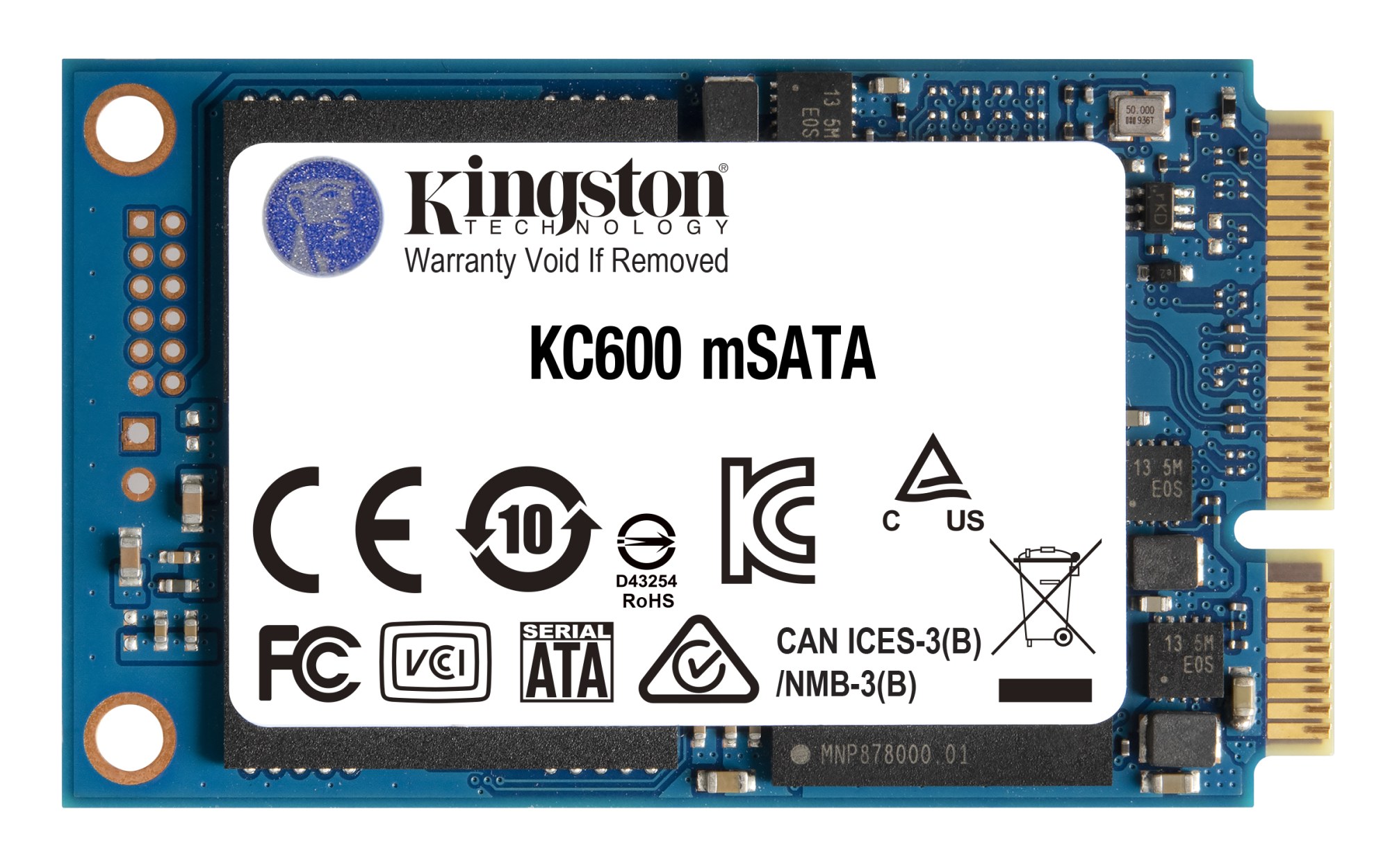 SSD interno Kingston SKC600MS 512GB SATA 2,5"