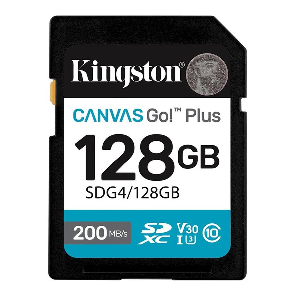 Tarjeta de memoria Kingston Canvas Go! Plus 128GB SD