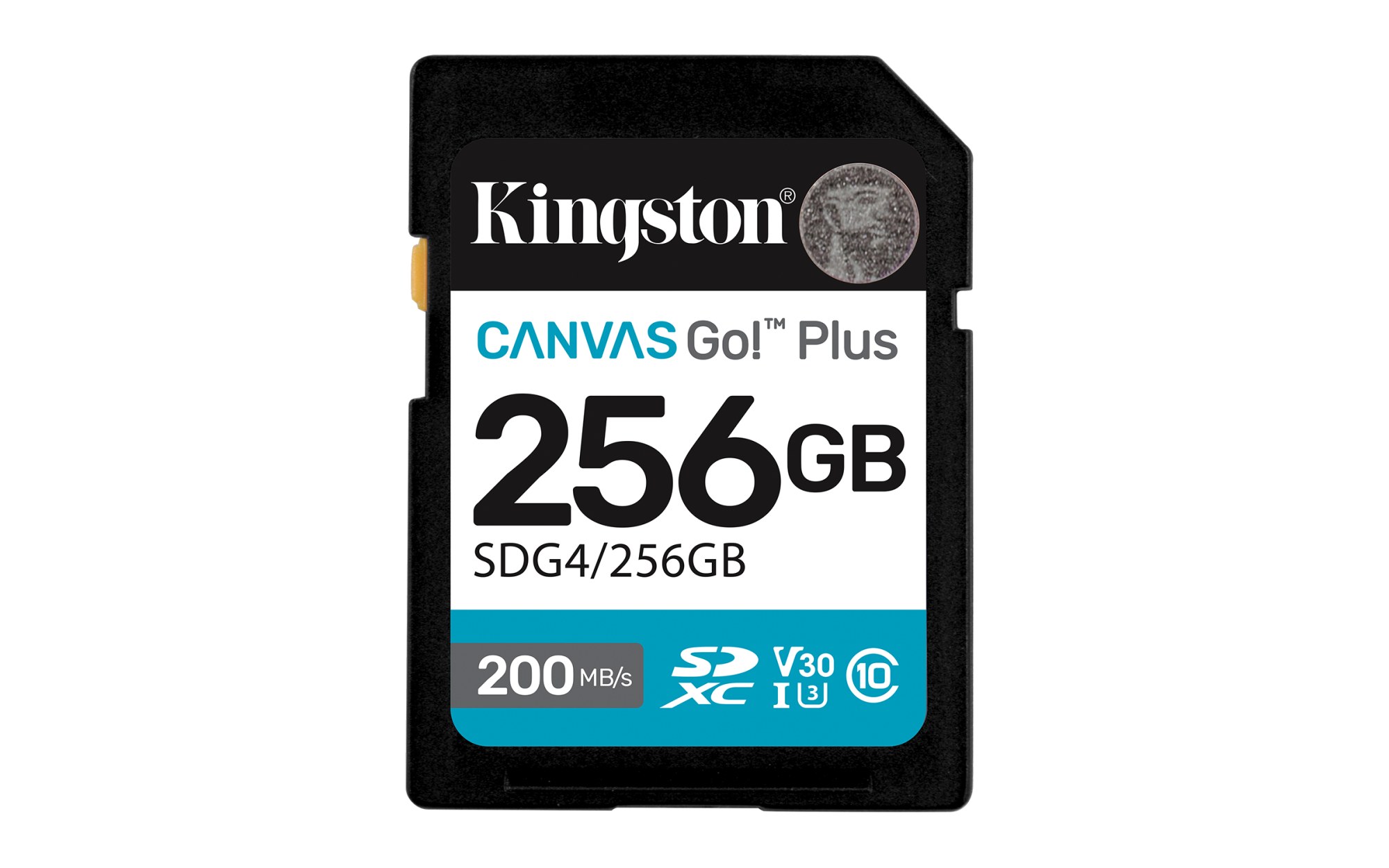 Tarjeta de memoria Kingston Canvas Go Plus Gen4 256GB SD