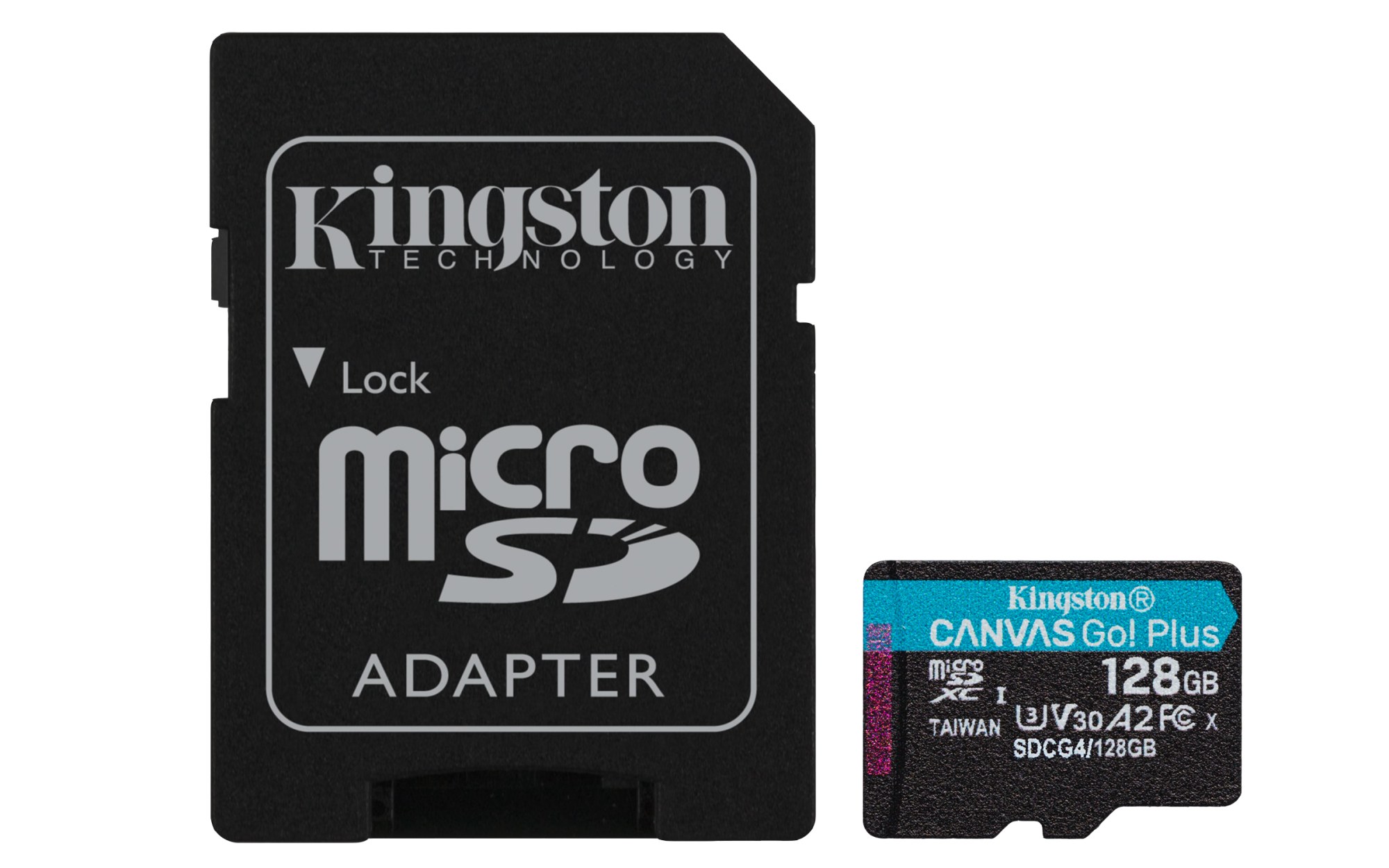 Tarjeta de memoria Kingston Canvas Go! Plus 128GB microSD