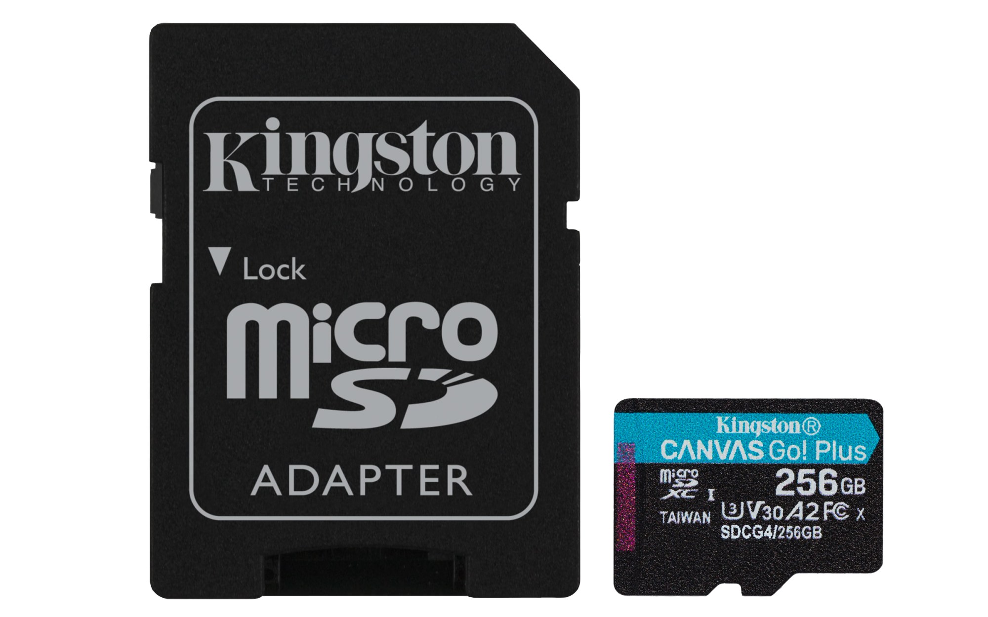 Tarjeta de memoria Kingston Technology Canvas Go! Plus 256GB microSD