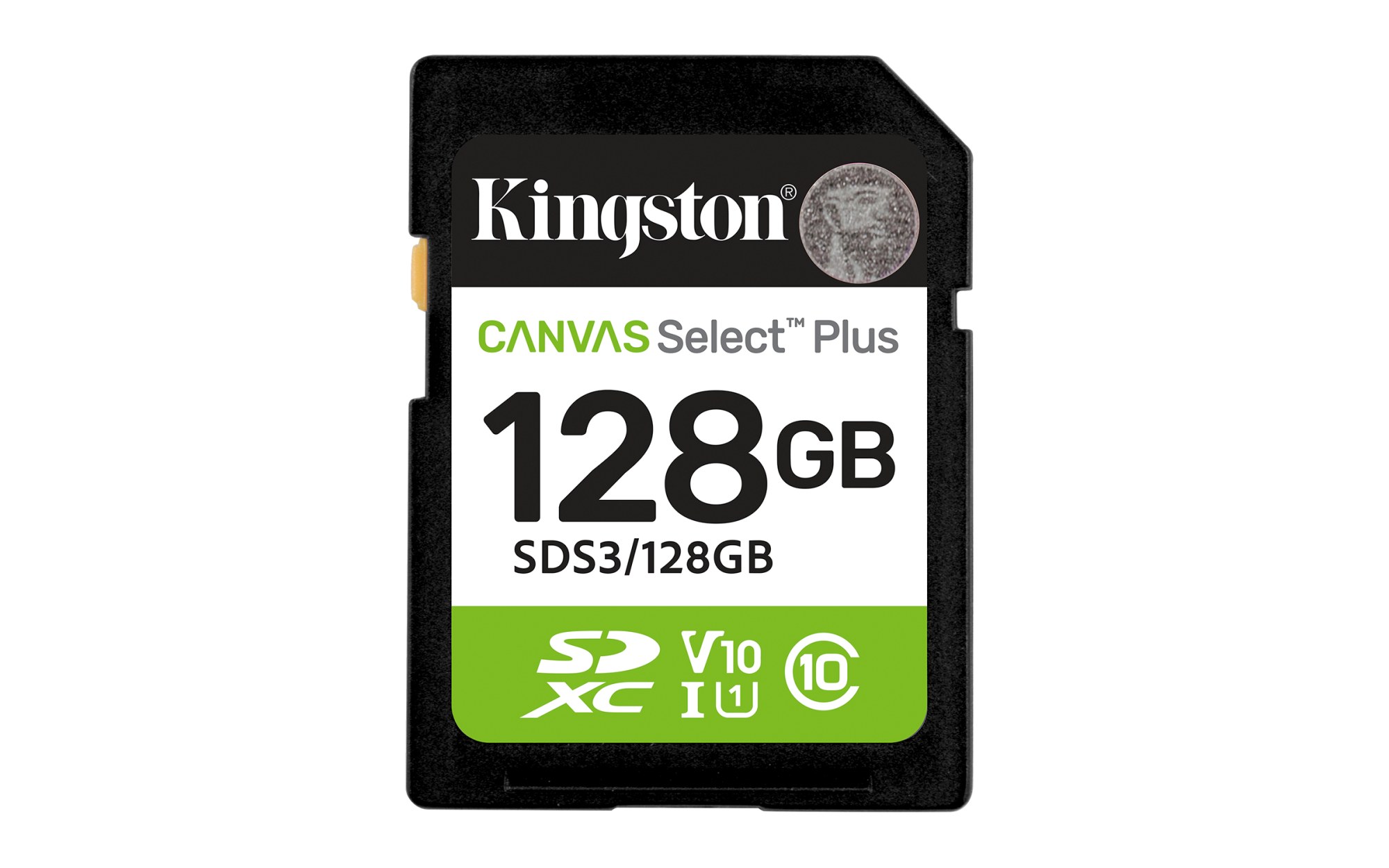 Tarjeta de memoria Kingston Canvas Select Plus 128GB SD
