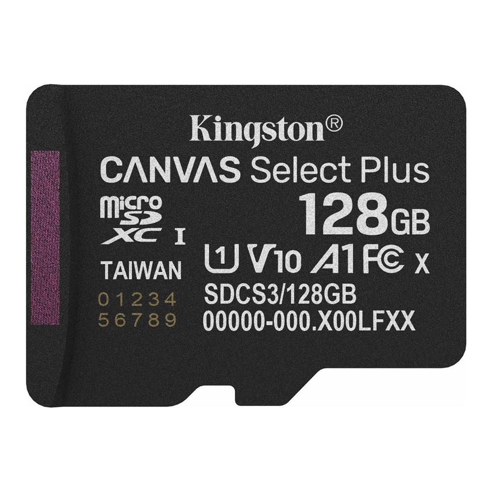 Tarjeta de memoria Kingston Canvas Select Plus Gen3 128GB microSD
