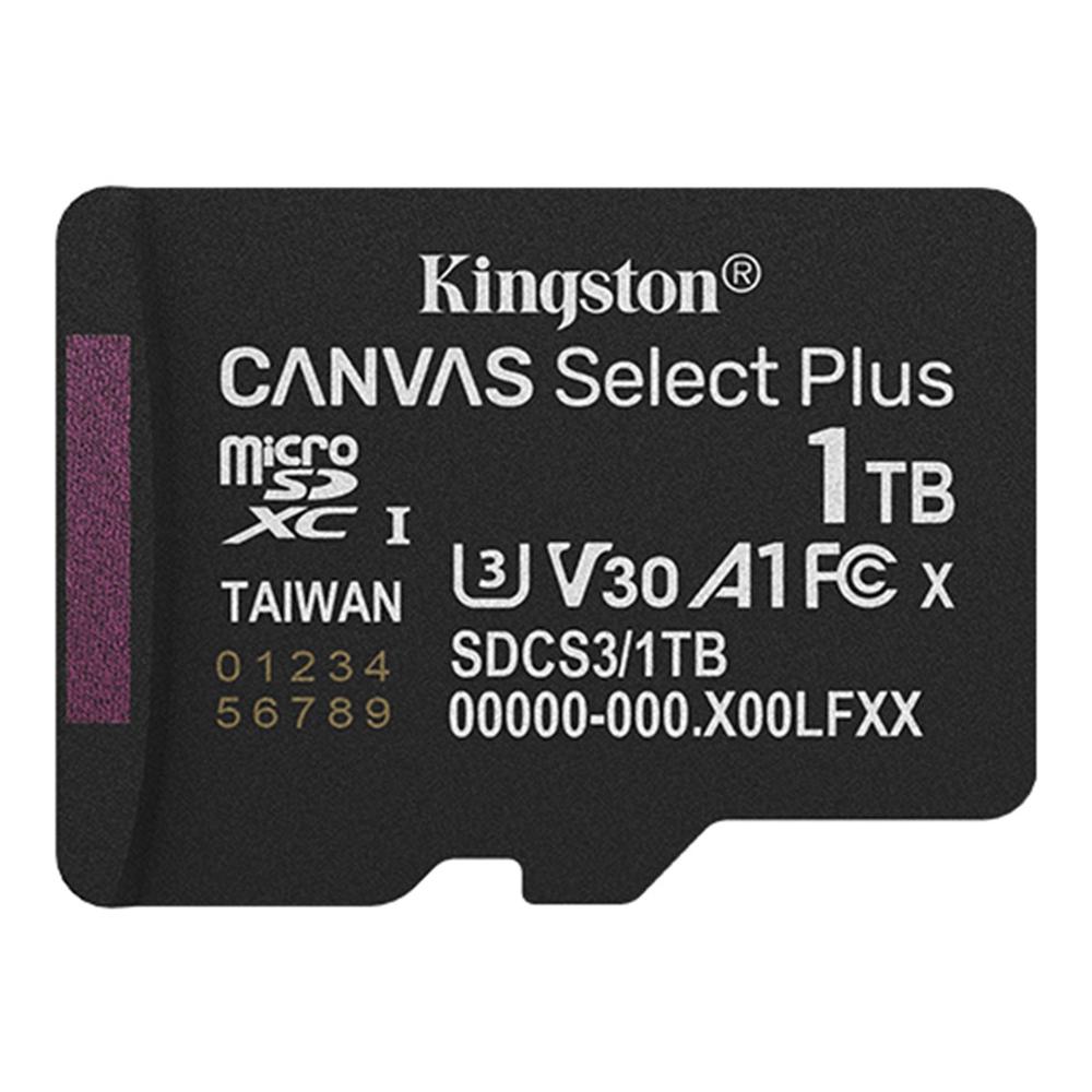 Tarjeta de memoria Kingston Canvas Select Plus Gen3 1TB microSD