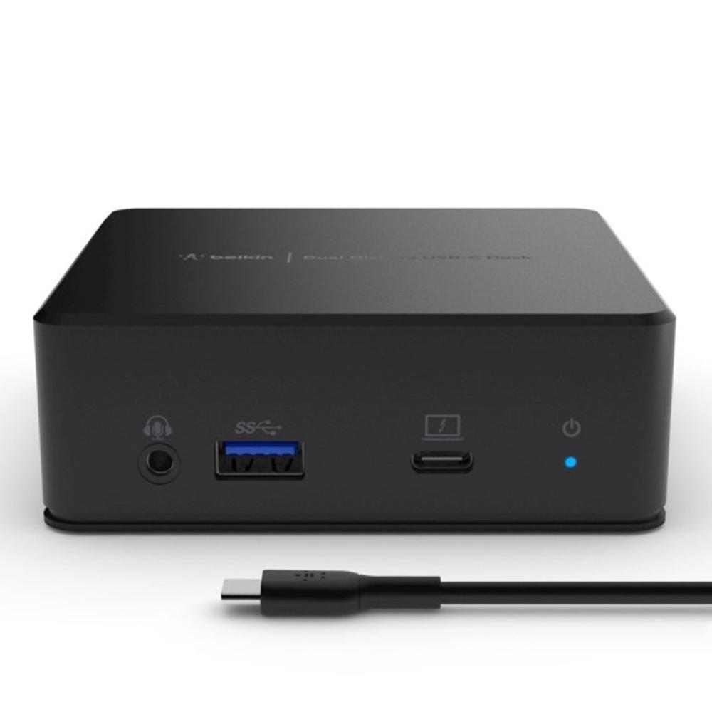 Docking station Belkin USB-C Dual Display 7 en 1 2x HDMI 85W Negro