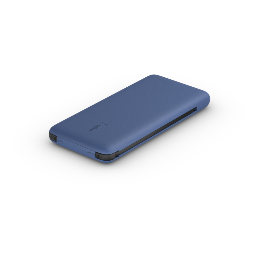 Batería externa Belkin BPB006btBLU USB-C Lightning Azul 18W
