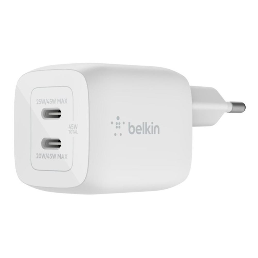 Cargador de pared Belkin WCH011VFWH USB-C Blanco 45W