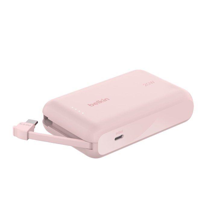Batería externa Belkin BPB021HQPK USB-C Rosa