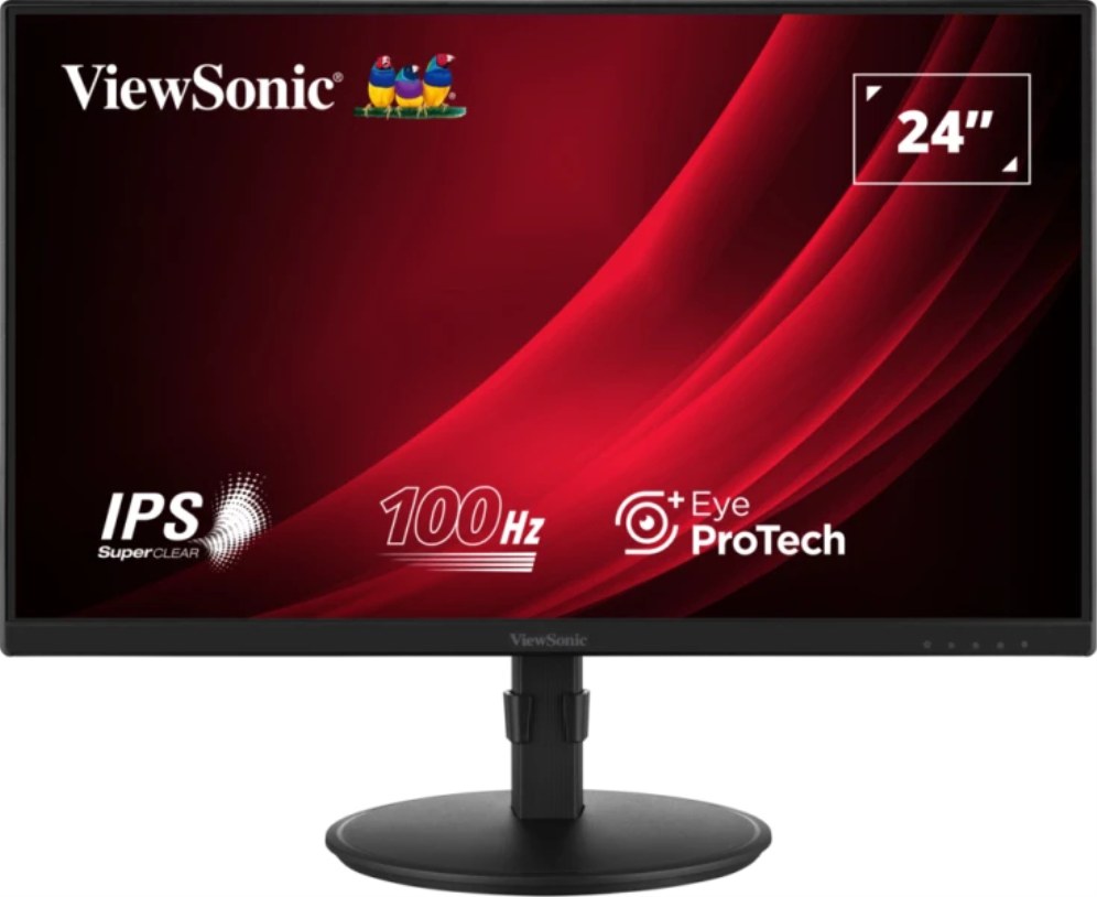 Monitor ViewSonic VA2408-HDJ 24" Full HD 1920x1080 100Hz IPS Negro
