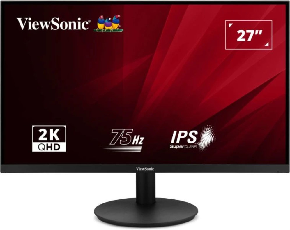 Monitor ViewSonic VA2708-2K-HD-2 27" QHD 2560x1440 75Hz IPS Negro