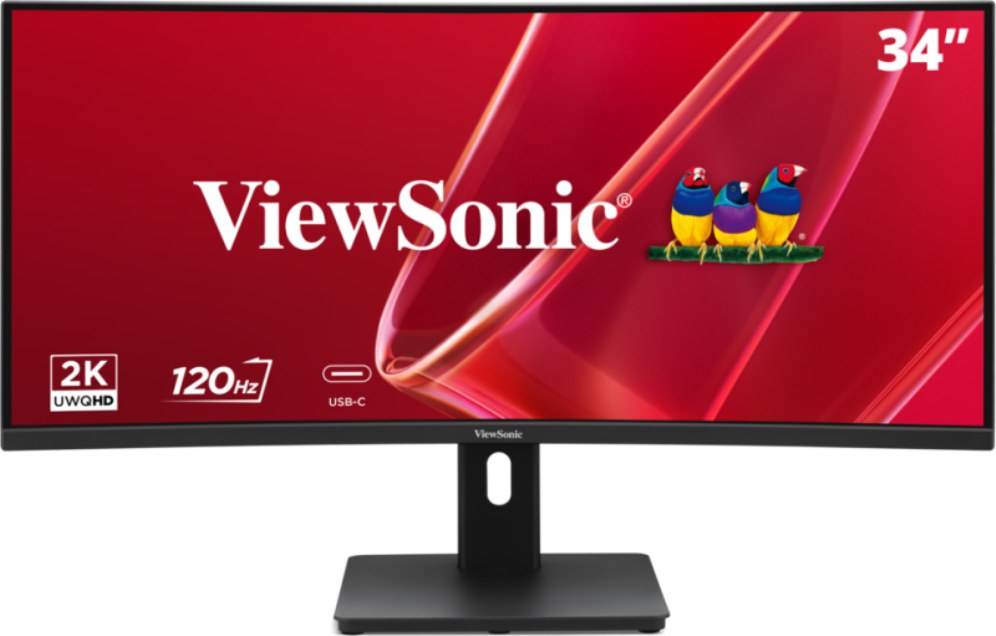 Monitor Viewsonic VA3420C-2 34" UWQHD 3440x1440 120Hz VA Curvo Negro