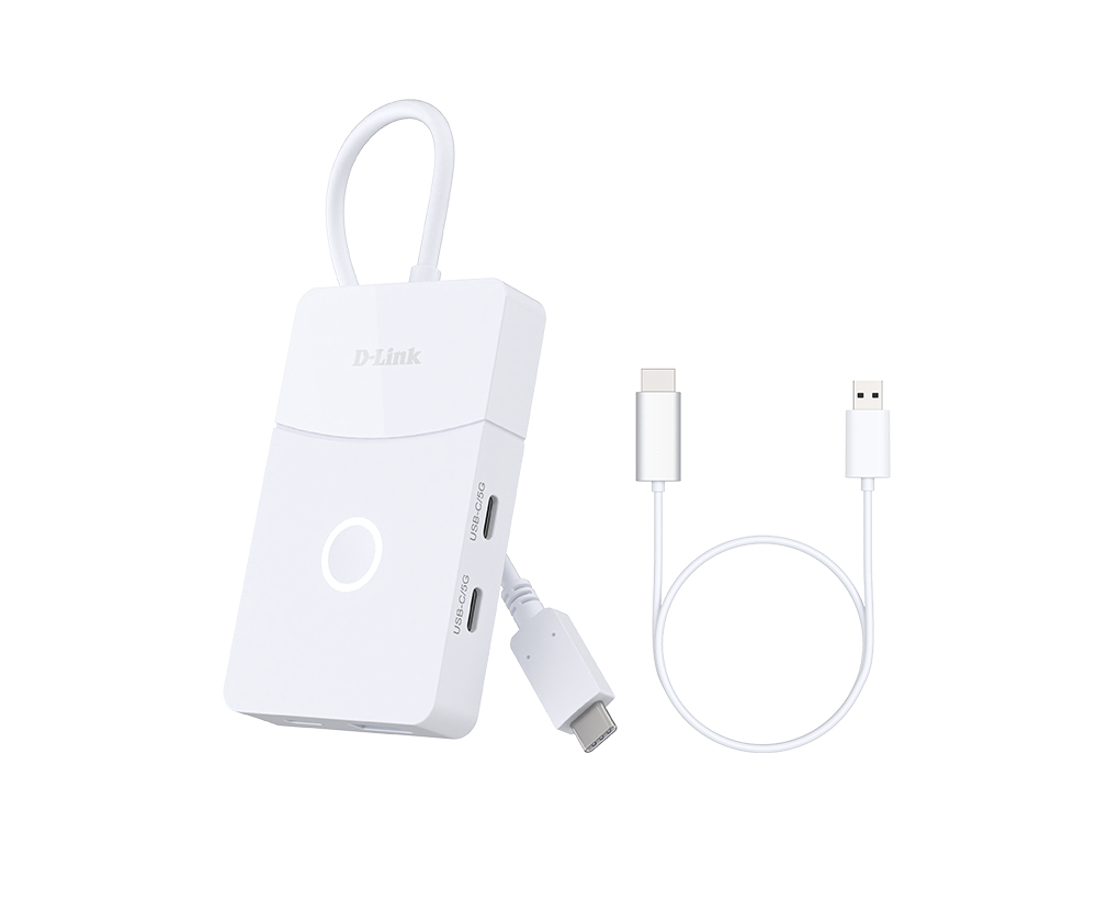 Hub USB-C D-Link DUP-501 5 en 1 1xHDMI Blanco
