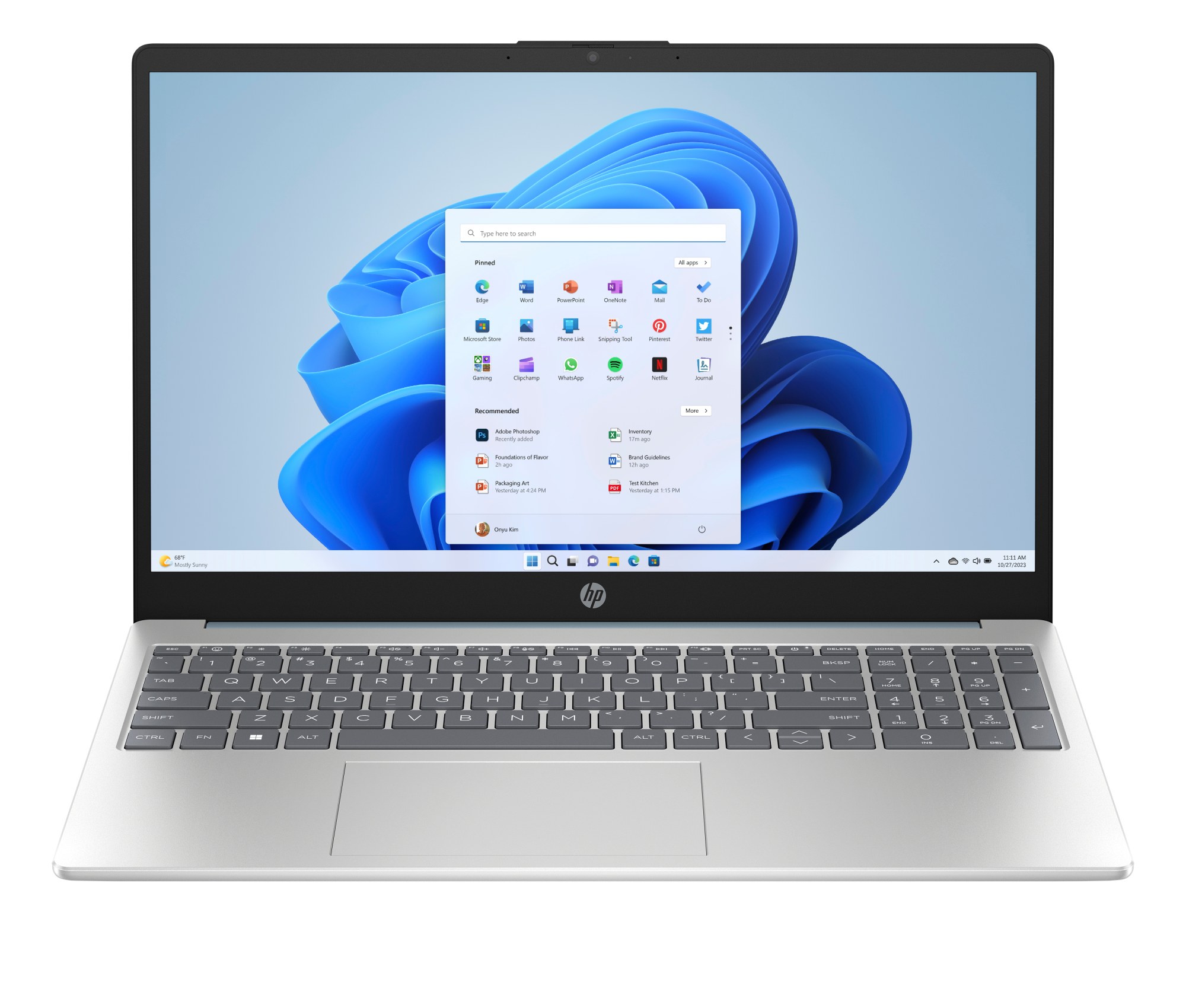 Portátil HP 15-fd1010nsx 15.6" Intel Core i7 150U 16GB 512GB SSD Plata