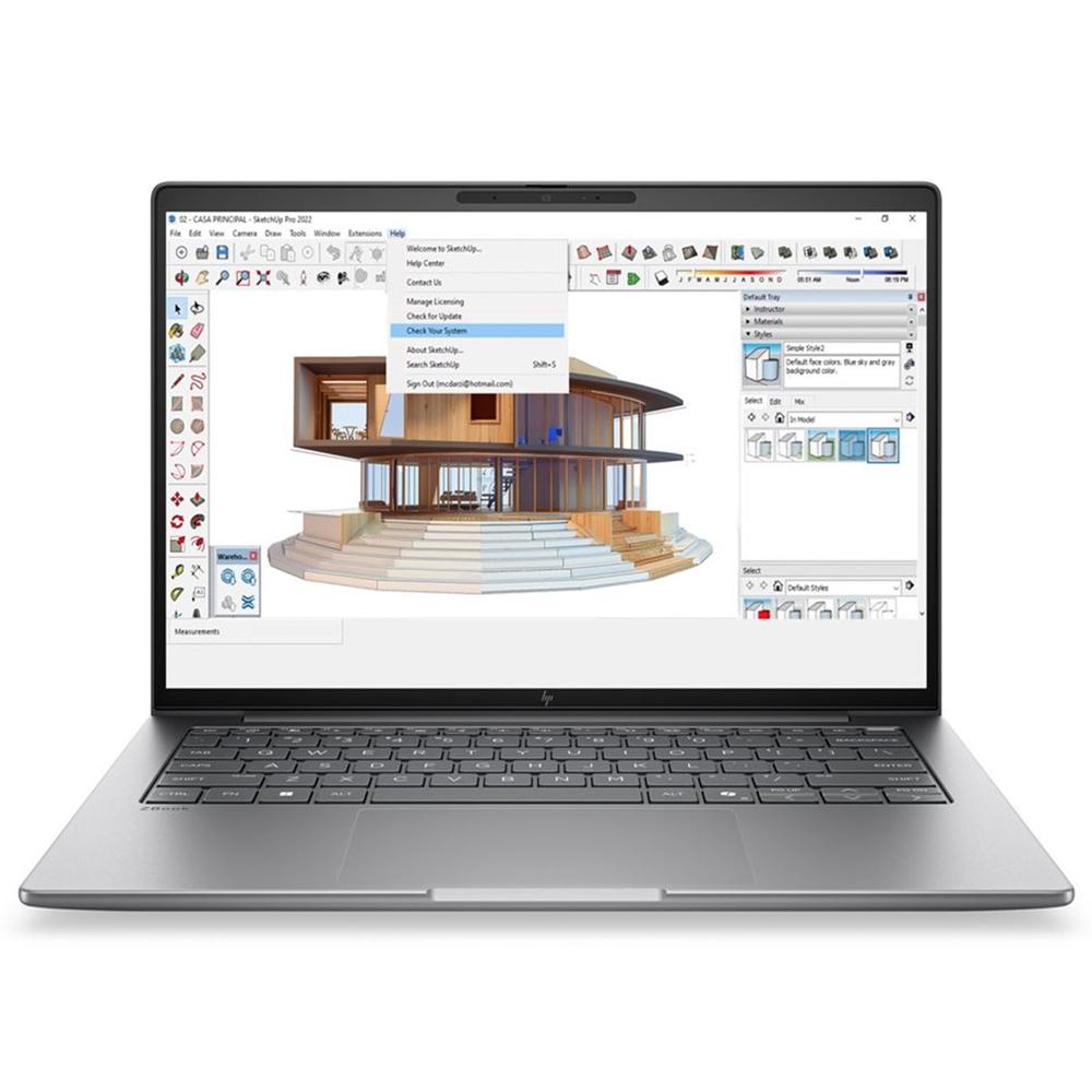 Portátil HP ZBook 8 G2a Mobile Workstation 14" Ryzen AI 7 PRO 450 32GB 1TB SSD Windows 11 Pro