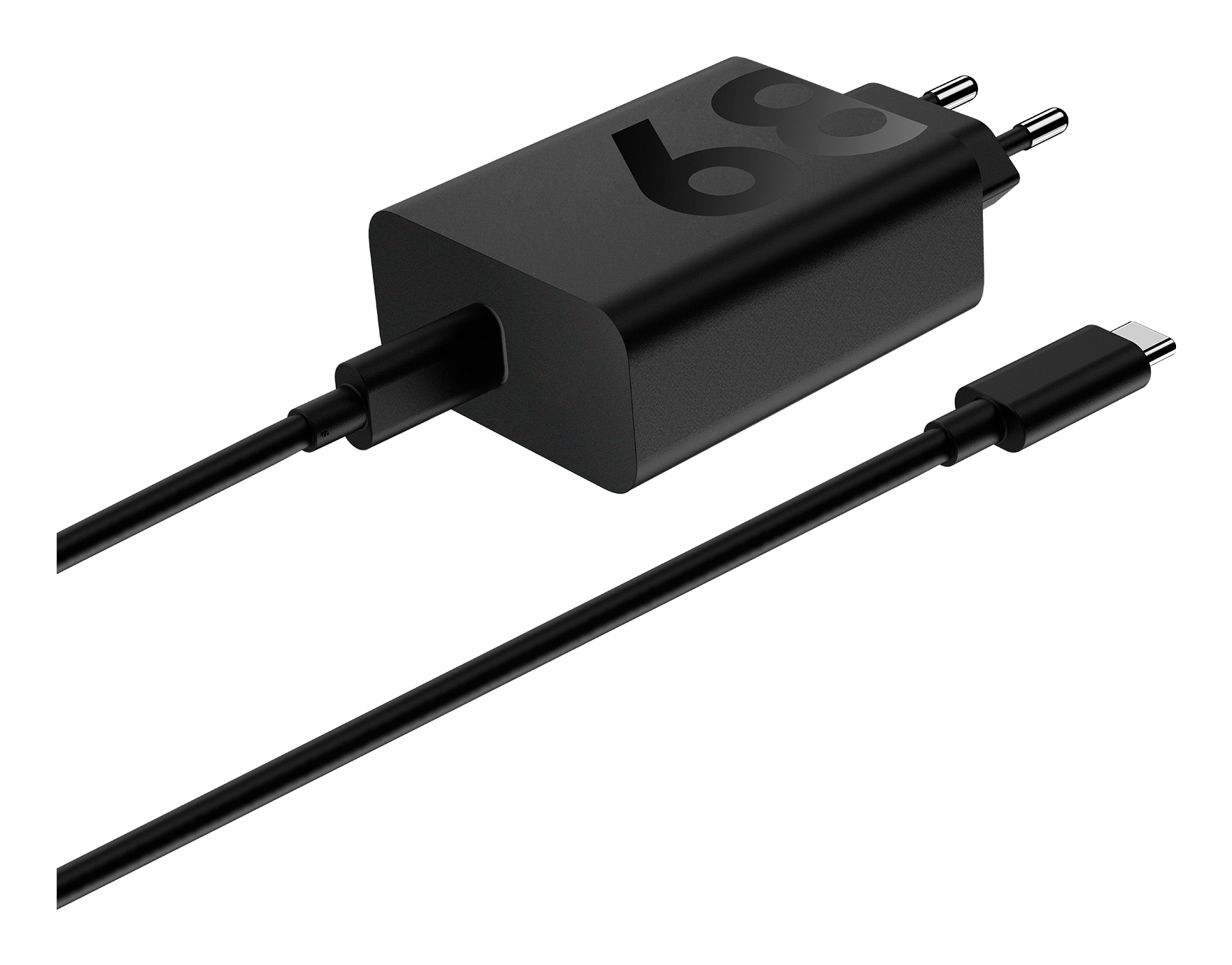 Cargador de pared Motorola TurboPower 68W Universal USB-C Negro