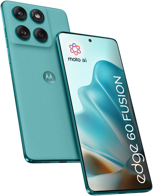 Móvil Motorola Edge 60 Fusion 5G 256GB 8GB Turquesa