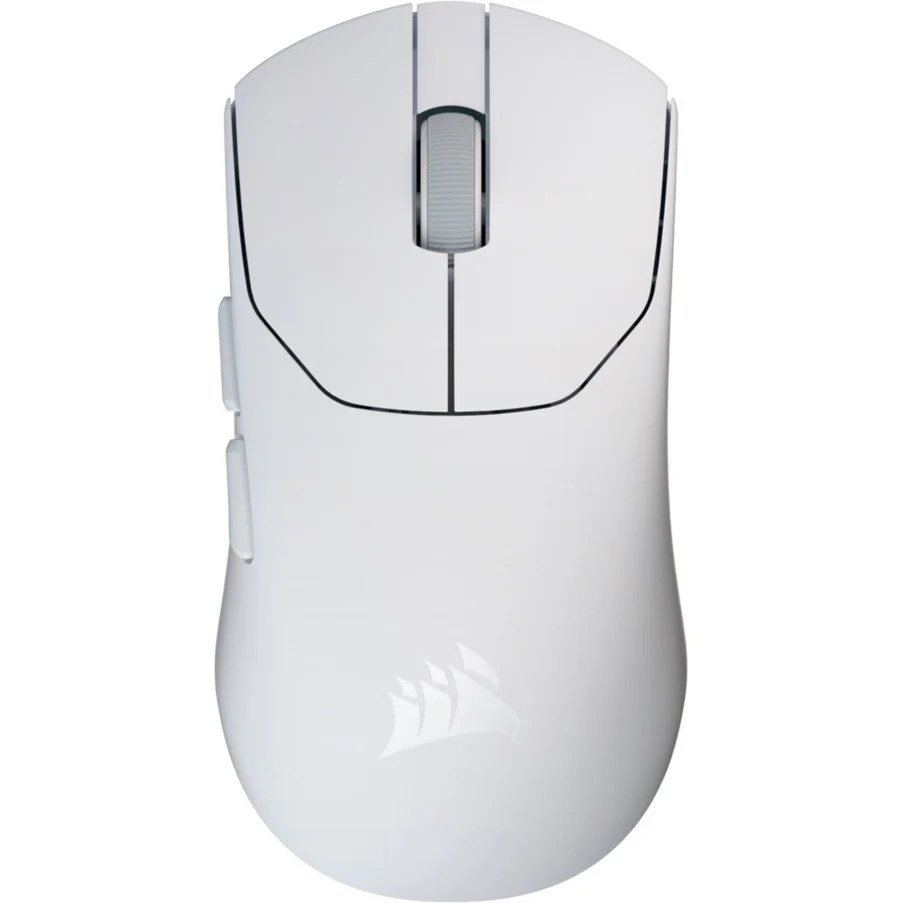 Ratón Corsair SABRE V2 PRO Inalámbrico Blanco
