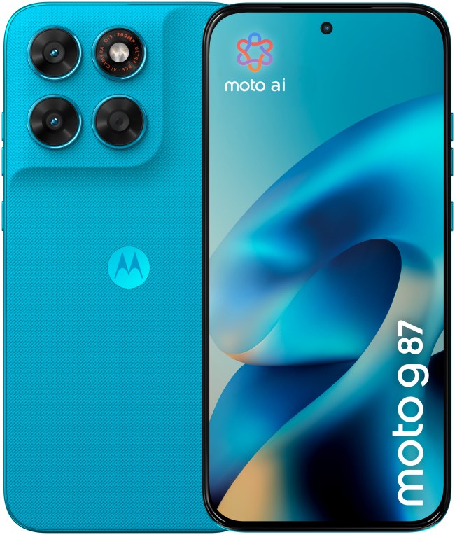 Móvil Motorola Moto G87 5G 256GB 12GB Azul claro