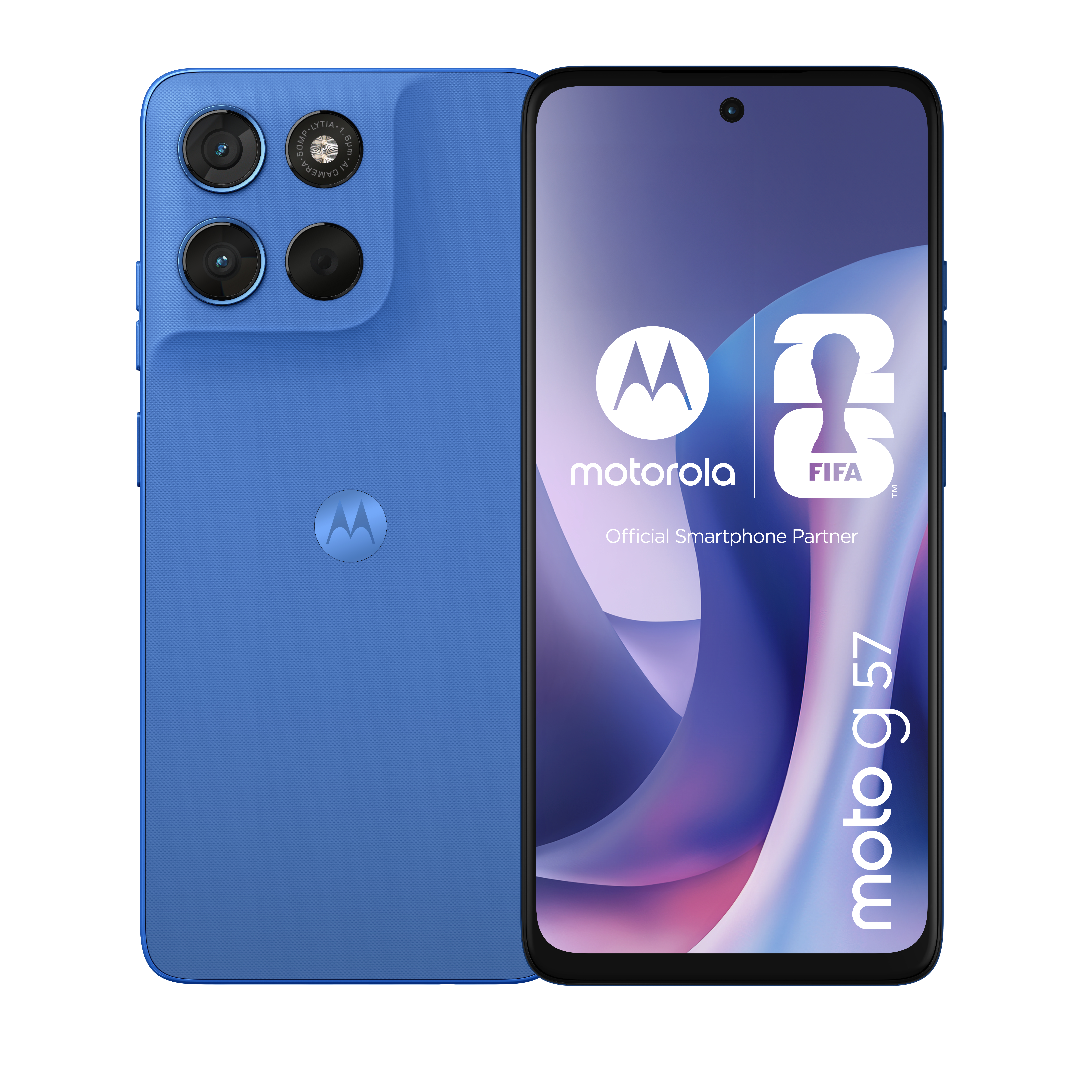 Móvil Motorola G57 5G 256GB 8GB 6.72" Snapdragon 6s Gen 4 Azul Regata