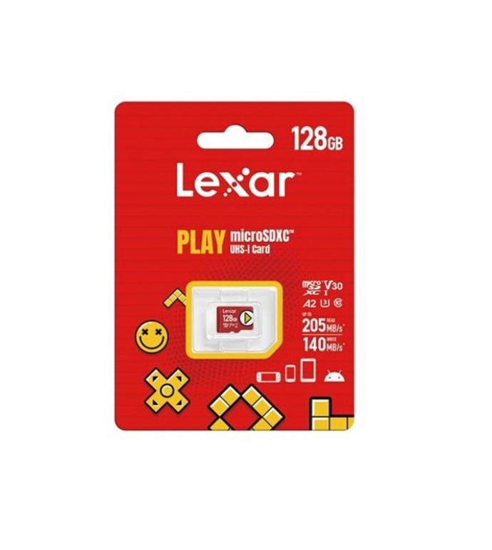 Tarjeta de memoria Lexar Play 128GB microSD