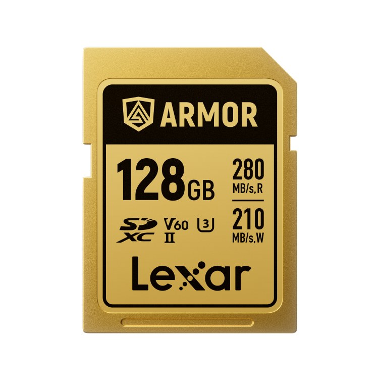 Tarjeta de memoria Lexar Armor Gold 128GB SD
