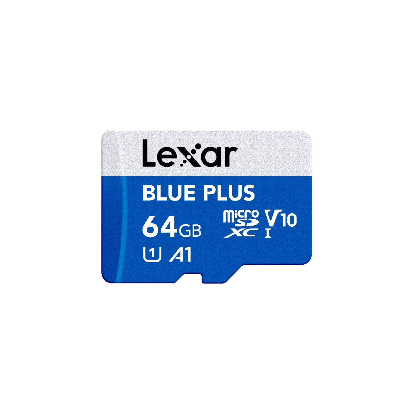 Tarjeta de memoria Lexar Blue Plus 64GB microSD