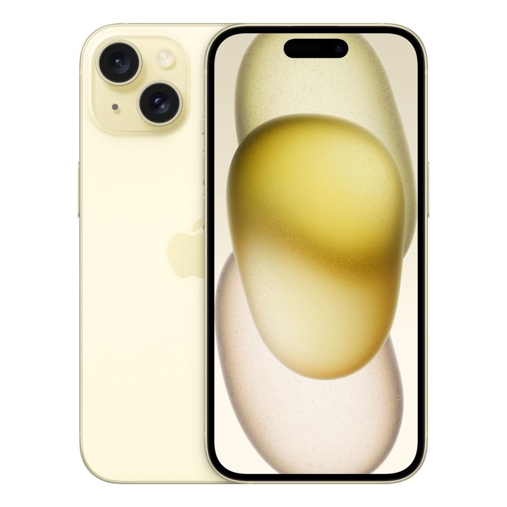 Móvil Apple iPhone 15 128GB Amarillo Reacondicionado Como nuevo
