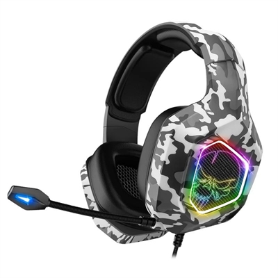 Auriculares Spirit Of Gamer Elite-H50 RGB Diadema Artic
