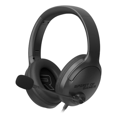 Auriculares Spirit Of Gamer Auricular Pro H4 Diadema Jack 3,5 mm Negro