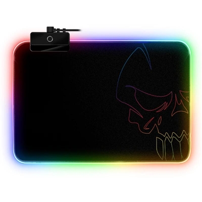 Alfombrilla Spirit Of Gamer Darkskull RGB XXL