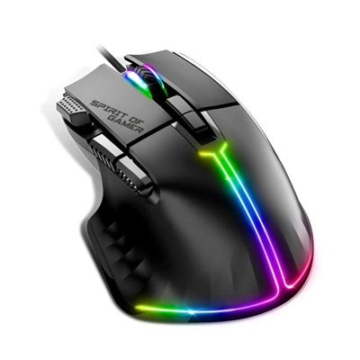 Ratón Spirit Of Gamer Souris Pro M5 Negro