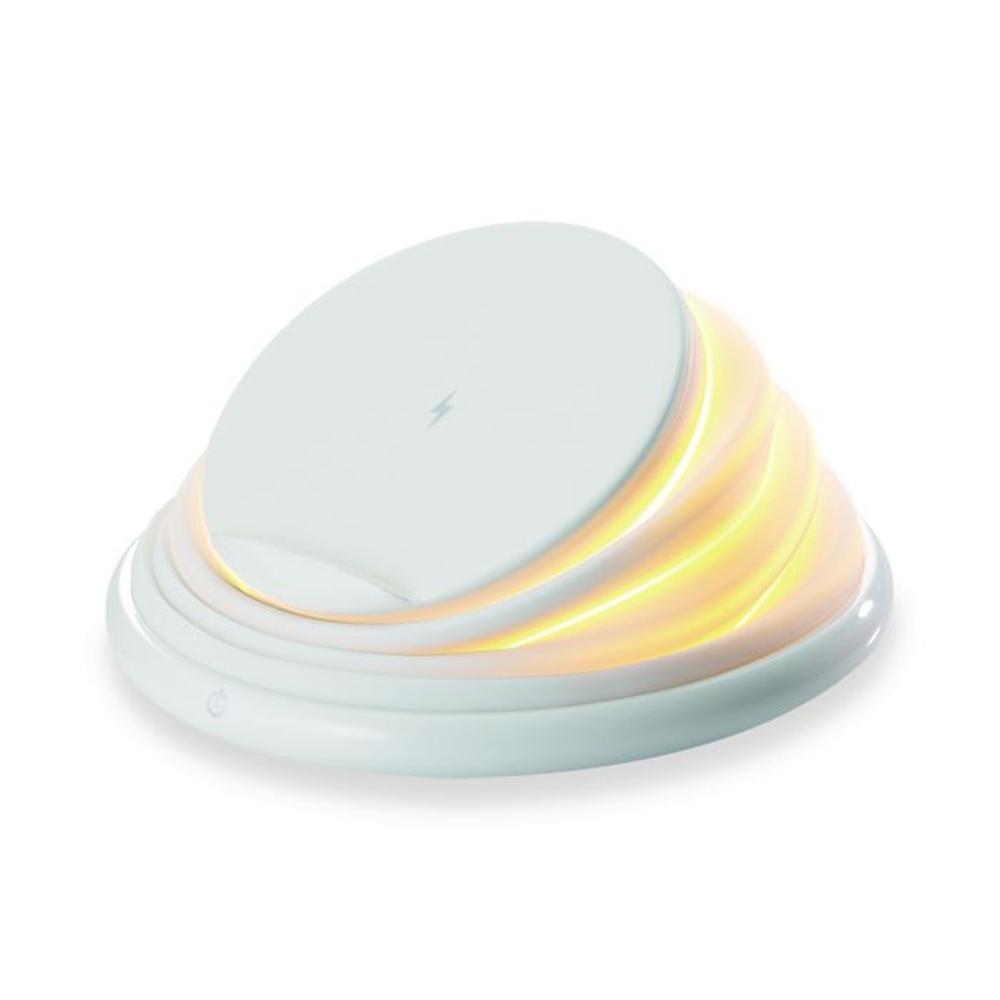 Cargador inalámbrico Conceptronic GORGON02W Inalámbrico Blanco