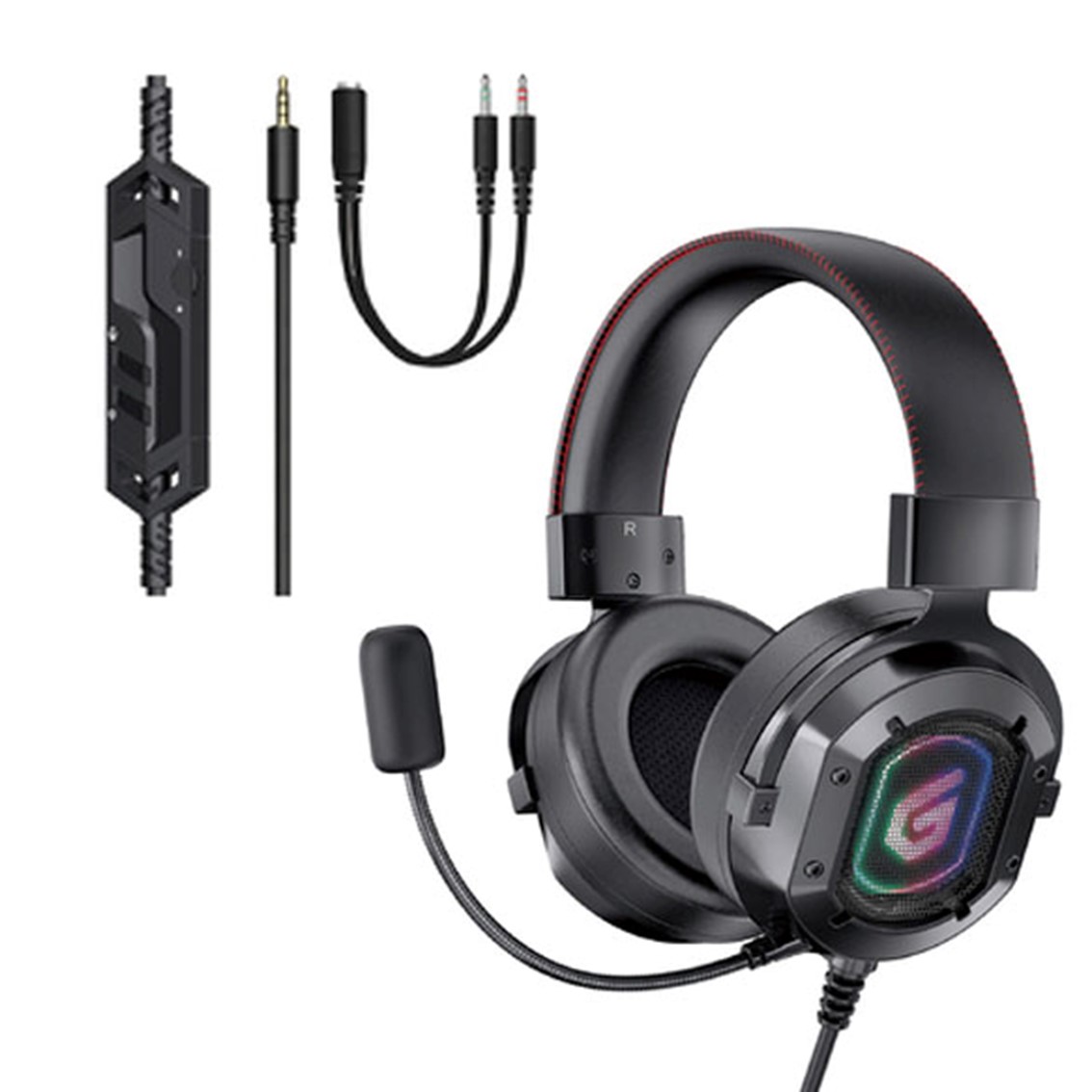 Auriculares Conceptronic Athan03B Diadema Jack 3,5 mm Negro