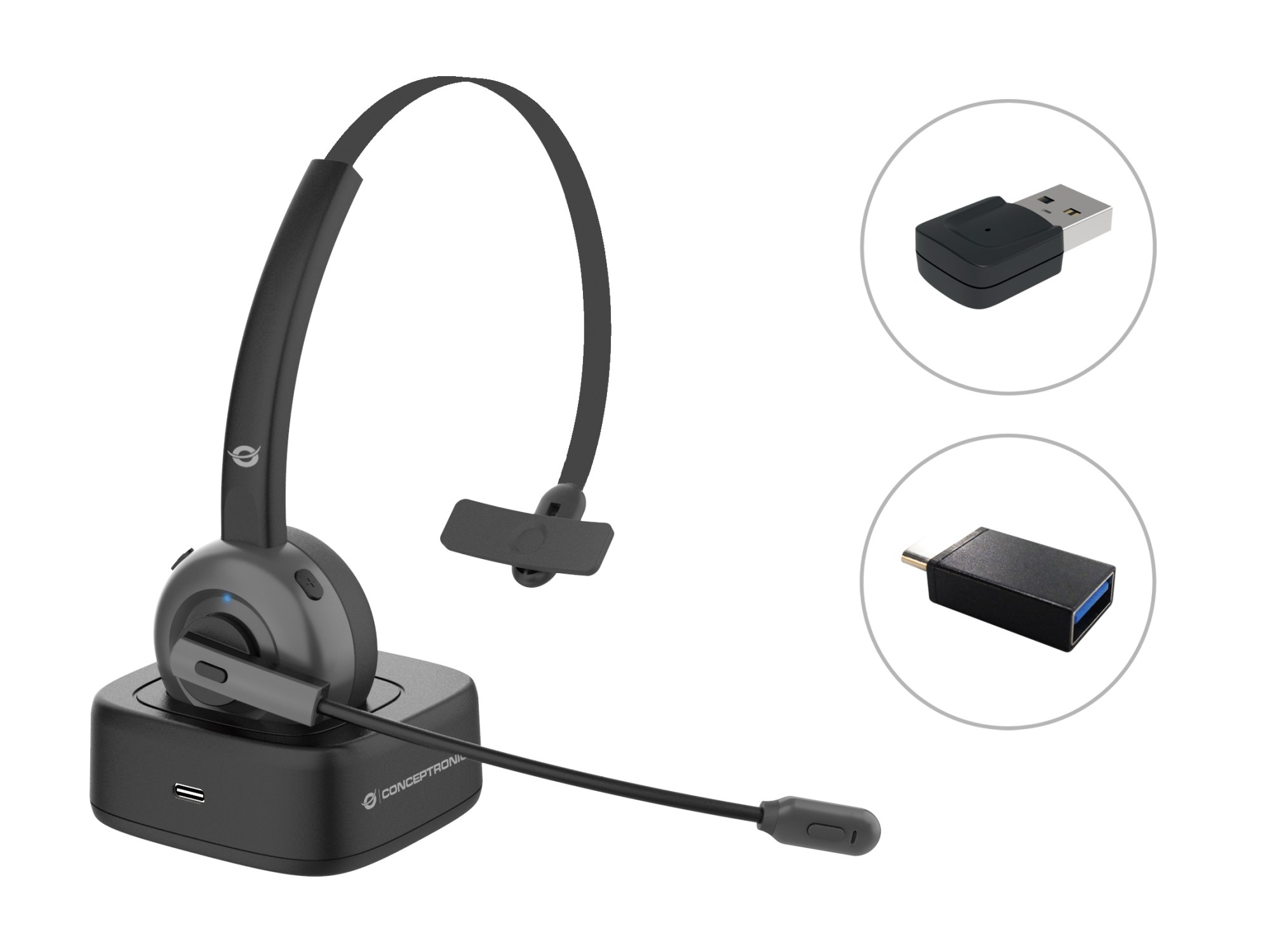 Auriculares Conceptronic POLONA03BDA Diadema Bluetooth